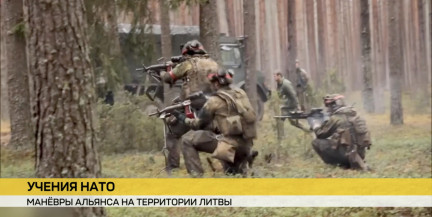 Литва проводит очередное военное учение совместно с союзниками по НАТО