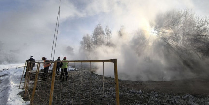 В Минске приступили к демонтажу поврежденного участка теплотрассы