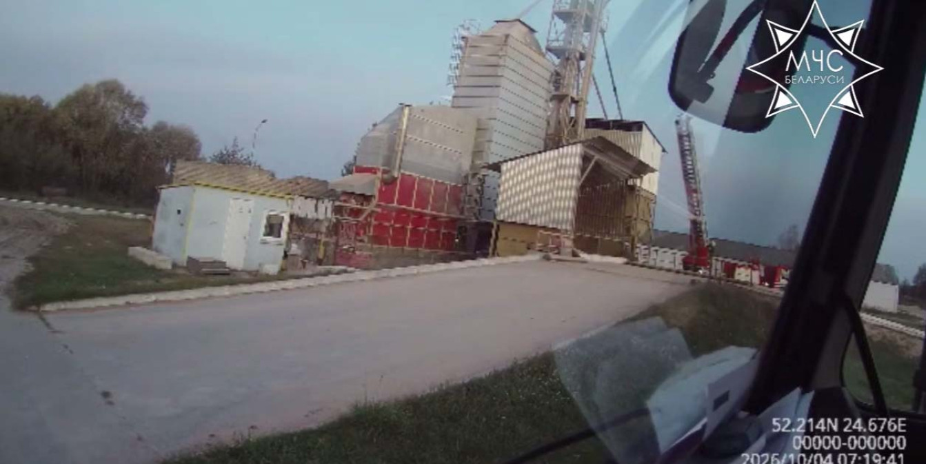 55 тонн зерна спасено: в Кобринском районе потушили пожар на зерносушильном комплексе