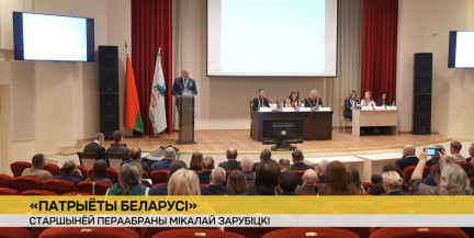 Мікалай Зарубіцкі пераабраны на пасаду старшыні Рэспубліканскага грамадскага аб'яднання «Патрыёты Беларусі»