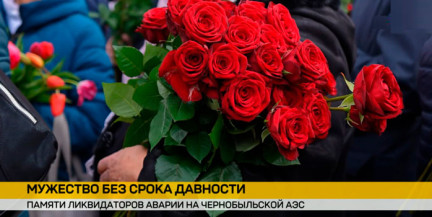 Мужество не имеет срока давности: в Минске почтили память ликвидаторов Чернобыля