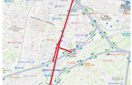 ГАИ информирует: 20 сентября в Минске вводится полное ограничение движения всех видов транспорта по улице Московской