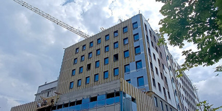 Строительство поликлиники Минского онкоцентра идет с опережением графика