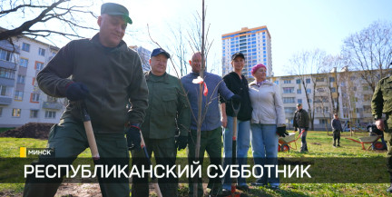 Вольфович в рамках субботника принял участие в создании сквера в честь векового юбилея ДОСААФ