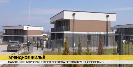 Боровлянский лесхоз построил арендное жилье для специалистов в Острошицком городке