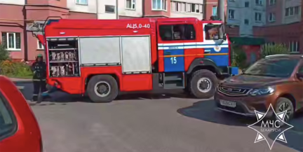 Из горящей квартиры в Минске спасены двое детей: пожар ликвидирован
