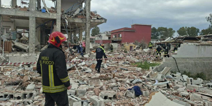 Взрыв газа в Риме: три здания повреждены, 60 человек эвакуированы