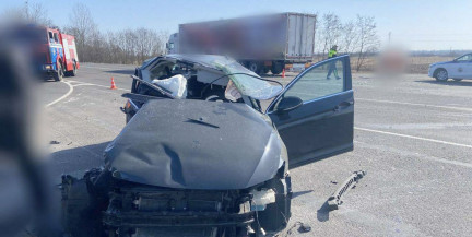 Серьезное ДТП в Барановичском районе: легковушка не уступила грузовику