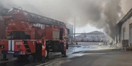 В цехе лакокрасочных материалов под Дзержинском произошел пожар