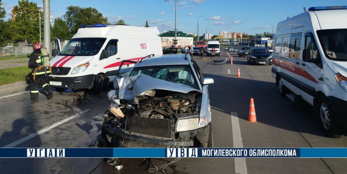 ДТП в Могилеве: водитель Volkswagen госпитализирована