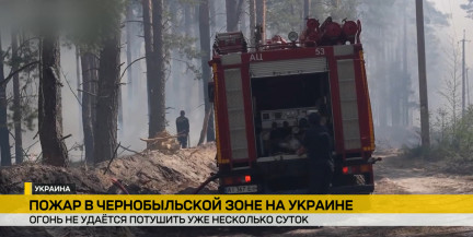 Из-за пожара в Чернобыльской зоне Беларусь усилила меры реагирования