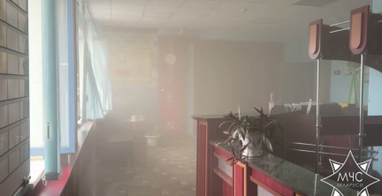 В Миорах вспыхнул пожар в сауне