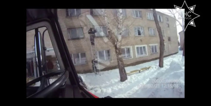 В Поставах при пожаре в общежитии спасатели МЧС эвакуировали 12 человек