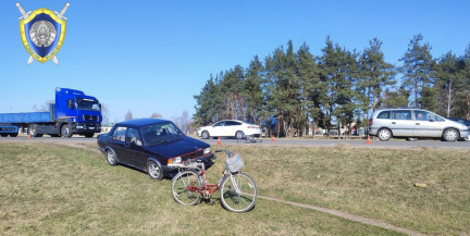 В Лидском районе водитель сбил двух женщин на велосипедах