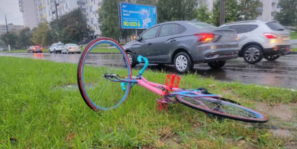 Несовершеннолетний велосипедист пострадал в ДТП в Витебске