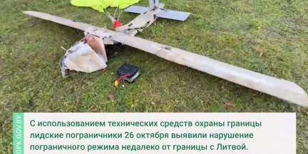 Нарушитель с самодельным дроном задержан у белорусско‑литовской границы