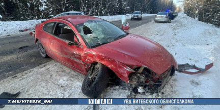 Серьезное ДТП в Полоцком районе: пострадали два человека