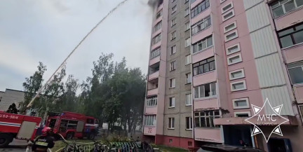 В Жлобине потушили пожар в общежитии – пострадавших нет