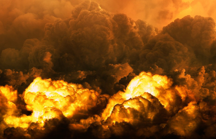 В промышленном районе Англии прогремел взрыв