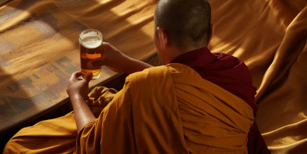 Монаха выгнали из монастыря за любовь к пиву