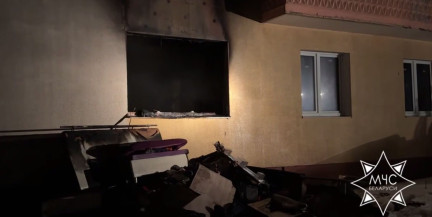 68 человек эвакуированы из общежития в Мстиславле из‑за пожара