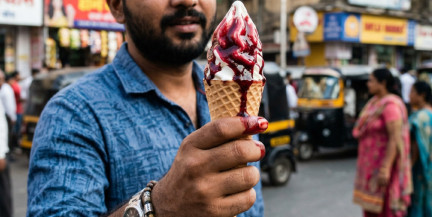 Индиец отрубил голову продавцу мороженого и принес ее домой
