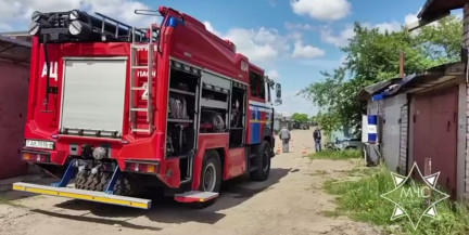 В Могилеве при сварочных работах в гараже произошла вспышка газовоздушной смеси