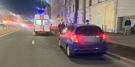 В Минске легковушка сбила пешехода на улице Якуба Коласа