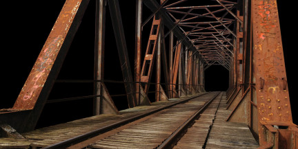 После обрушения моста в Дагестане приостановили движение поездов