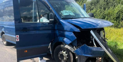 На Витебщине в ДТП с микроавтобусом погибла женщина