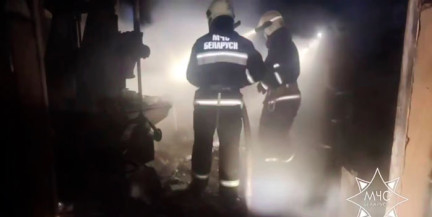 Спасатели ликвидировали пожар в производственном здании в Дзержинске
