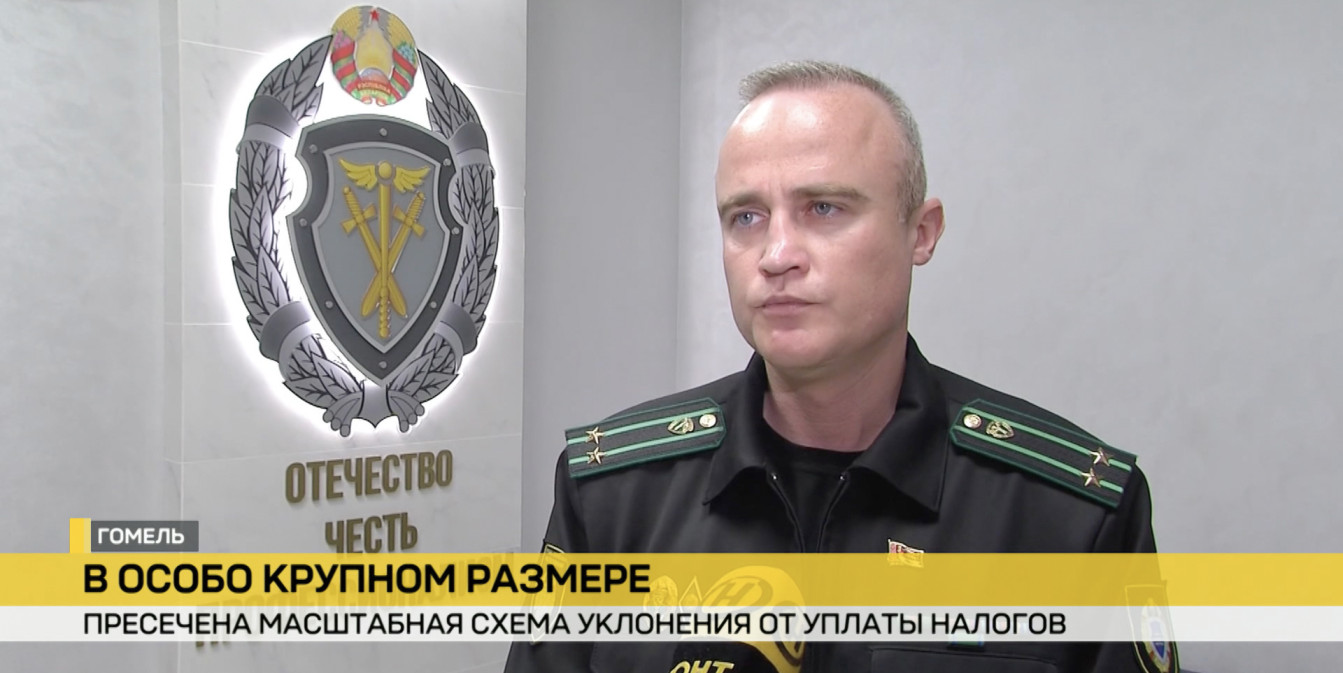 В Гомеле раскрыли схему уклонения от налогов в особо крупном размере
