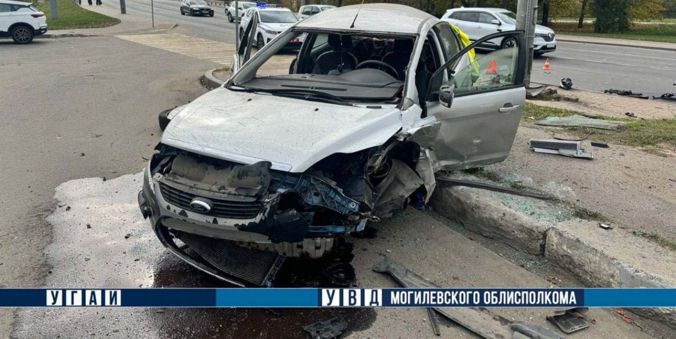 Авария в Могилеве: благодаря автокреслам дети избежали тяжелых травм