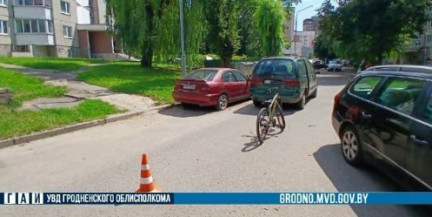 В Гродно 77-летний водитель сбил 12-летнего велосипедиста