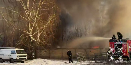 В Бресте горел склад с пиротехникой – что известно