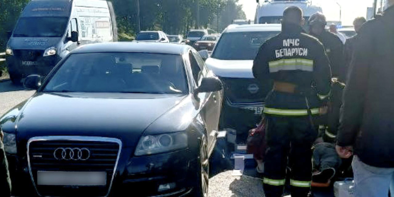 На МКАД водитель потерял сознание за рулем и погиб в ДТП