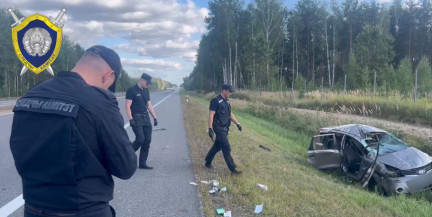 СК: по факту смертельного ДТП в Жлобинском районе возбуждено уголовное дело