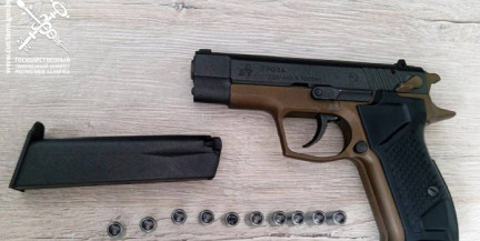 Водитель из России задержан за незаконное пересечение границы с пистолетом и патронами