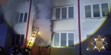 11 человек спасло МЧС на ночном пожаре в Минске