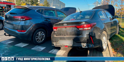 ДТП на проспекте Победителей: четверо пенсионеров доставлены в медучреждения