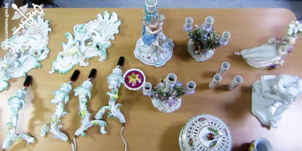 ГТК: задержан белорус, пытавшийся незаконно провезти фарфор стоимостью свыше 28 тысяч рублей