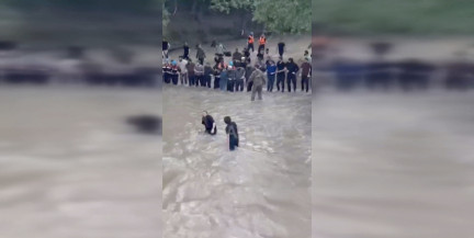 Восьмилетний мальчик из Ингушетии, спасая друга, сам оказался в плену бурной реки