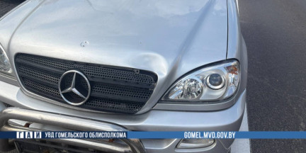 Пытался перебежать дорогу. В Гомеле автомобиль сбил человека