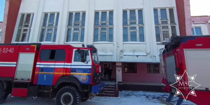 В Витебском районе потушили пожар в общежитии – 22 человека эвакуировали