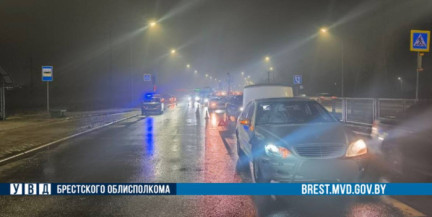 В Бресте водитель Mercedes насмерть сбил женщину на переходе