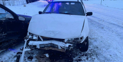 В Дрогичинском районе столкнулись две легковушки: пострадала 19-летняя женщина-водитель