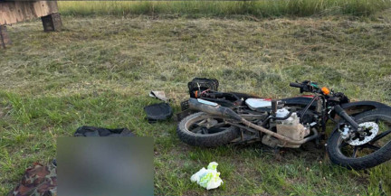 В Березовском районе мотоцикл вылетел в кювет: водитель погиб на месте
