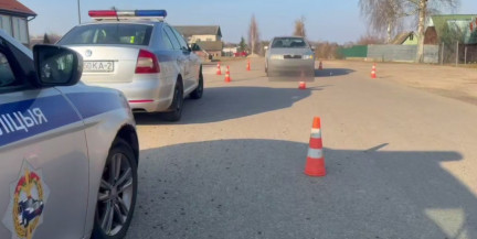 В Витебском районе 9-летний ребенок оказался под колесами автомобиля