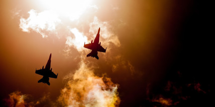 Боевой самолет ВВС США потерпел крушение в районе Персидского залива