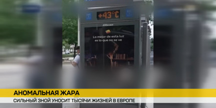 +45°C и выше: как аномальная жара в Европе приводит к человеческим жертвам